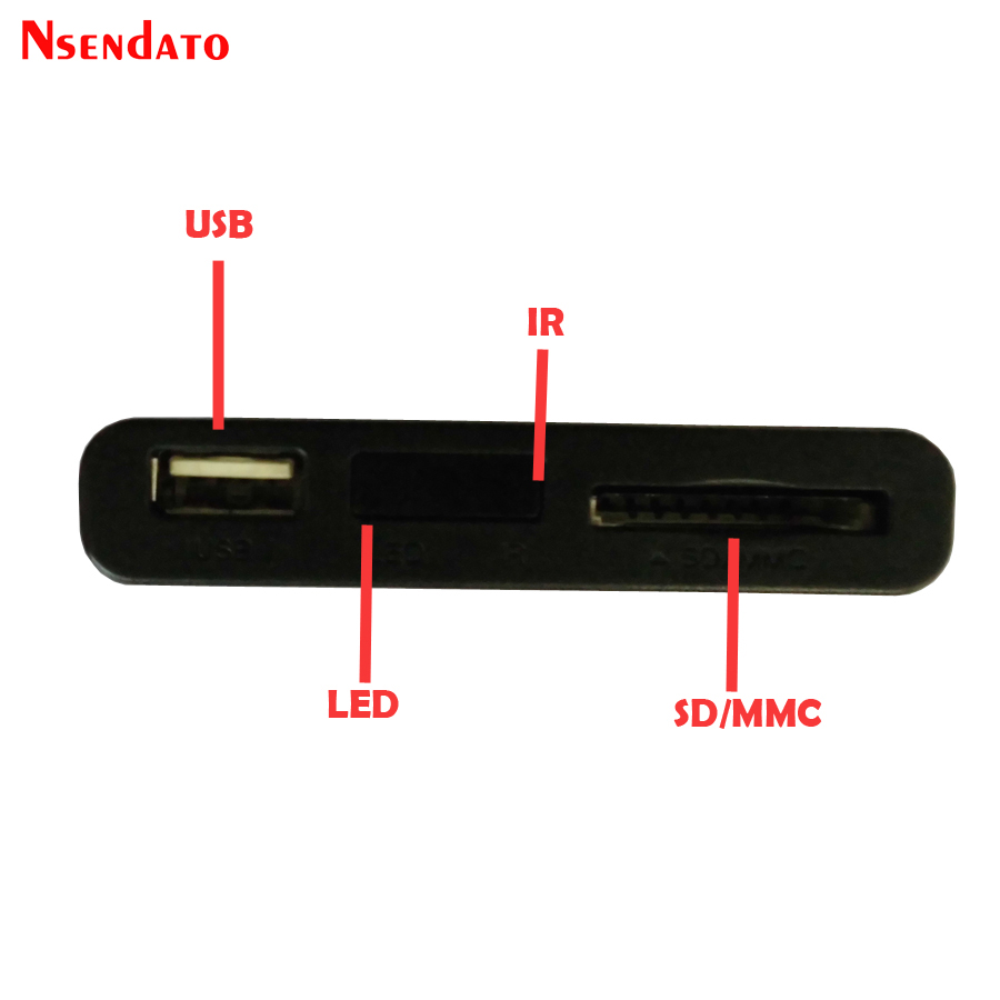 Mini reproductor Multimedia HD 1080P, Full HD, USB, vídeo, HDD, Mediaplayer, compatible con MKV/SD/USB/MMC/AV/Yprpb