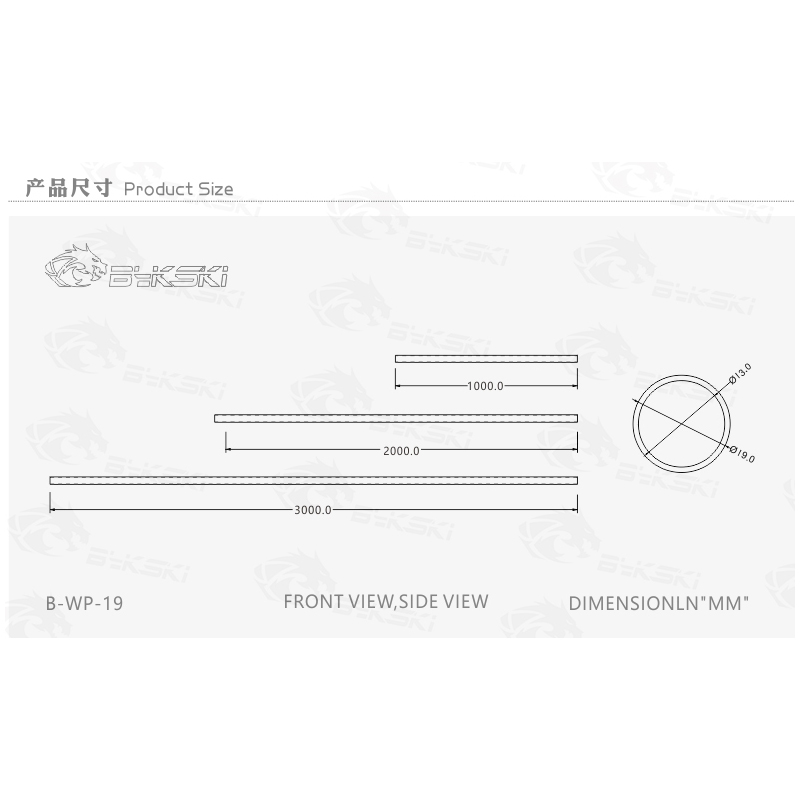 Od 19mm węże  +ID 13mm miękkie rurki wewnątrz robić odprowadzania wody z chłodzenia wodnego komputera 1 metr/szt. 13/19mm węże białe, czerwone, zielone, niebieskie, czarne