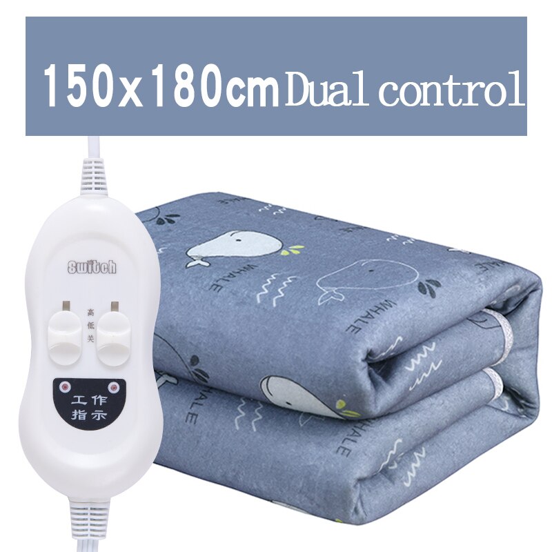 Sábana con calefacción eléctrica, manta para cama, colchón eléctrico, FL01DRT