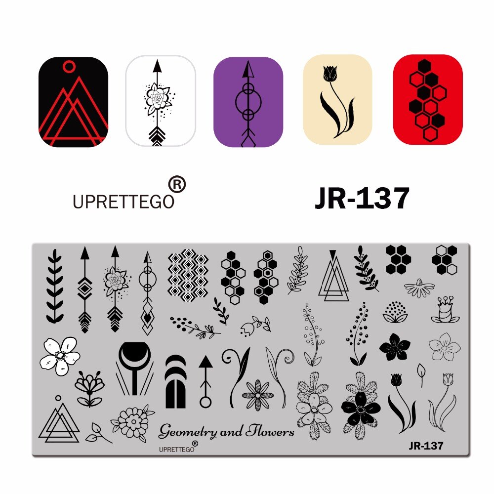 Stainless Steel Stamping Plate Template Xmas Dot Geometric Flower Bird Owl Pigeon Vintage Alphabet Nail Tool JR131-140