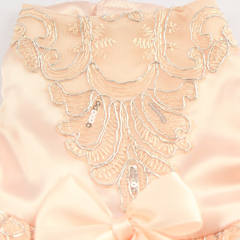 Armi store-vestido de princesa para perro bordado con encaje de lentejuelas, vestidos de boda para perros 6073009, tutú de mascotas, falda, suministros XS S M L XL