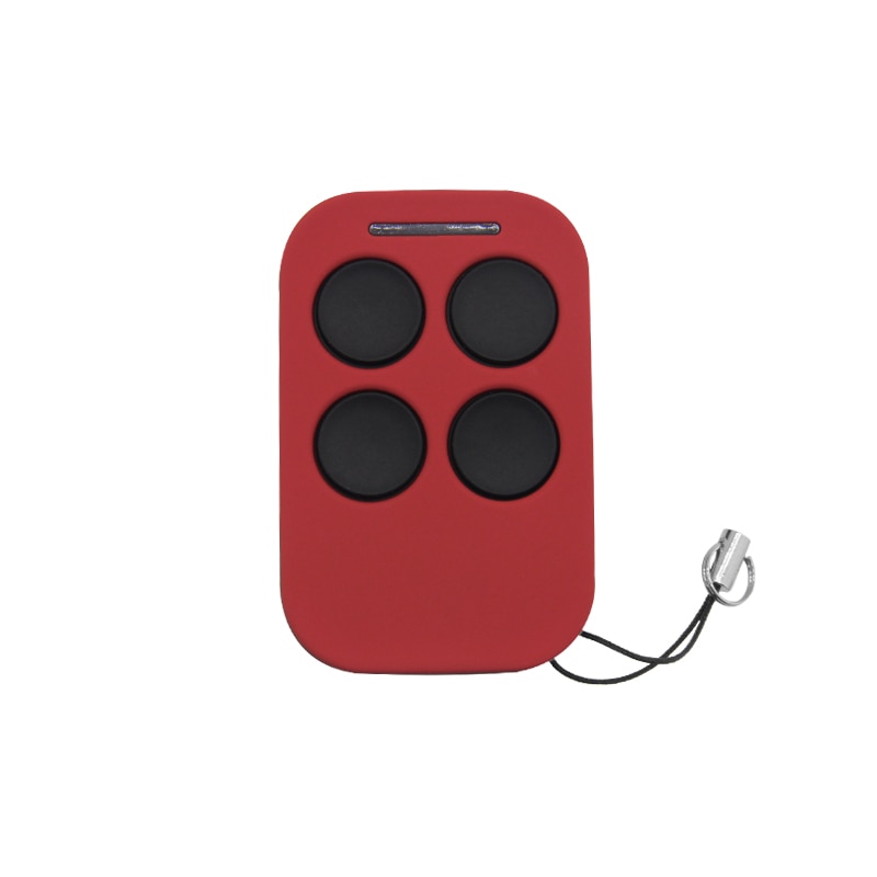 Vier-Deur Knop Type Multifunctionele Afstandsbediening Garagedeur Sluitertijd Deur Face-To-Face Copy directe Kopie Afstandsbediening: Red
