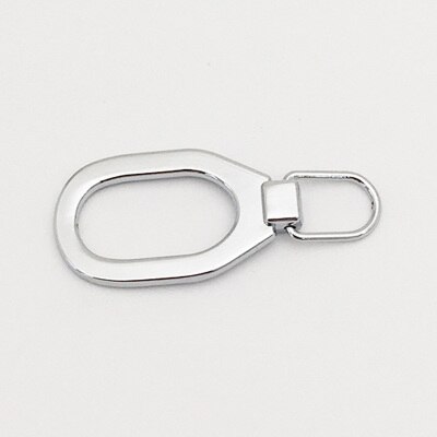 5 uds Replacement 5 #8 # arreglar resbaladores de la cremallera de la cabeza Kit de reparación instantánea DIY hecho a mano artesanía acolchado de accesorios de prendas de vestir: NO.8 Silver