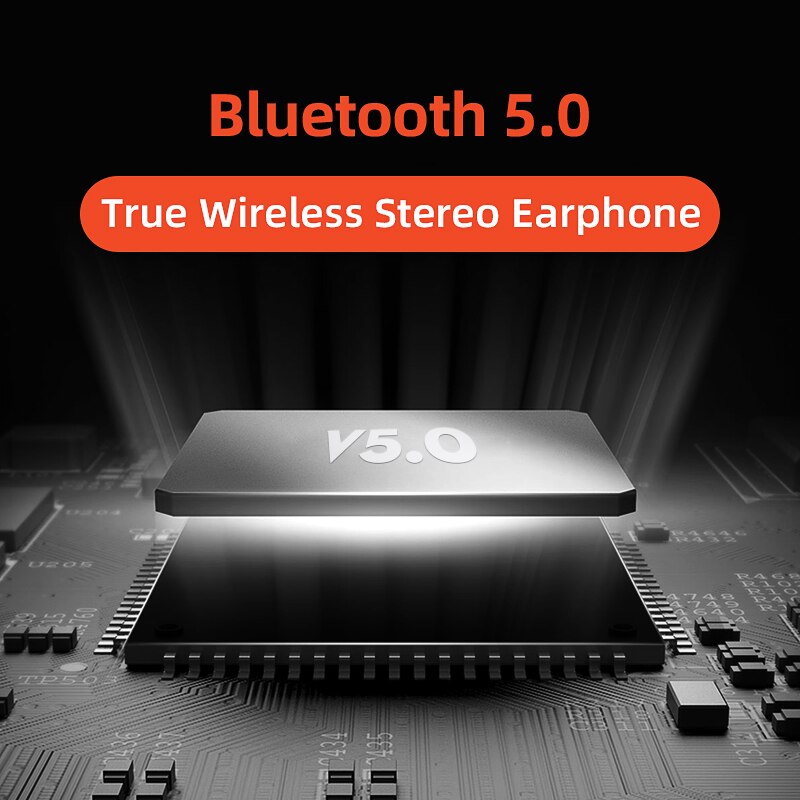 Xiaomi T3-auriculares TWS, inalámbricos por Bluetooth V5.0, auriculares estéreo 3D de doble micrófono con cancelación de ruido y control táctil