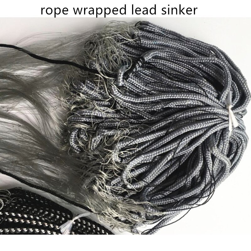 Red de pesca finlandesa, redes de pesca de 1 capa de enmalle, Red de flotador, herramienta de pesca al aire libre, nailon