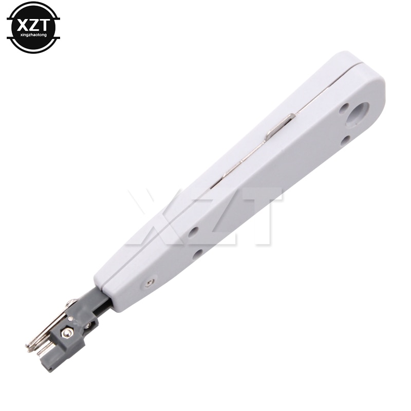 Telecom lsa-plus -työkalu anturilla ethernet verkkoliitäntäpaneeli etulevy rei'itystyökalu  rj11 rj45 cat 5