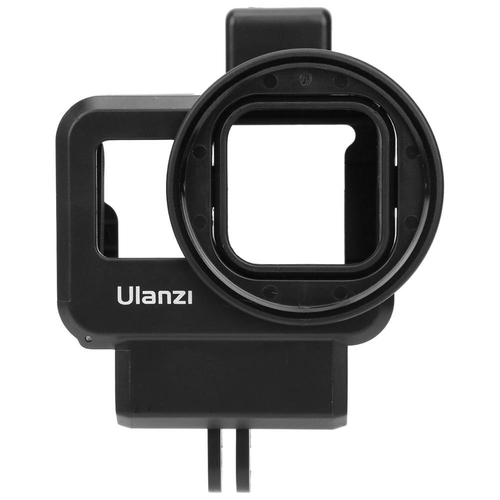 ULANZI G8-7 Aluminium Alloy Battery Cover Detachable Battery Lid Rechargeable Side Covers Accessories for GoPro 8 Action Camera: G8-9 Vlog Case