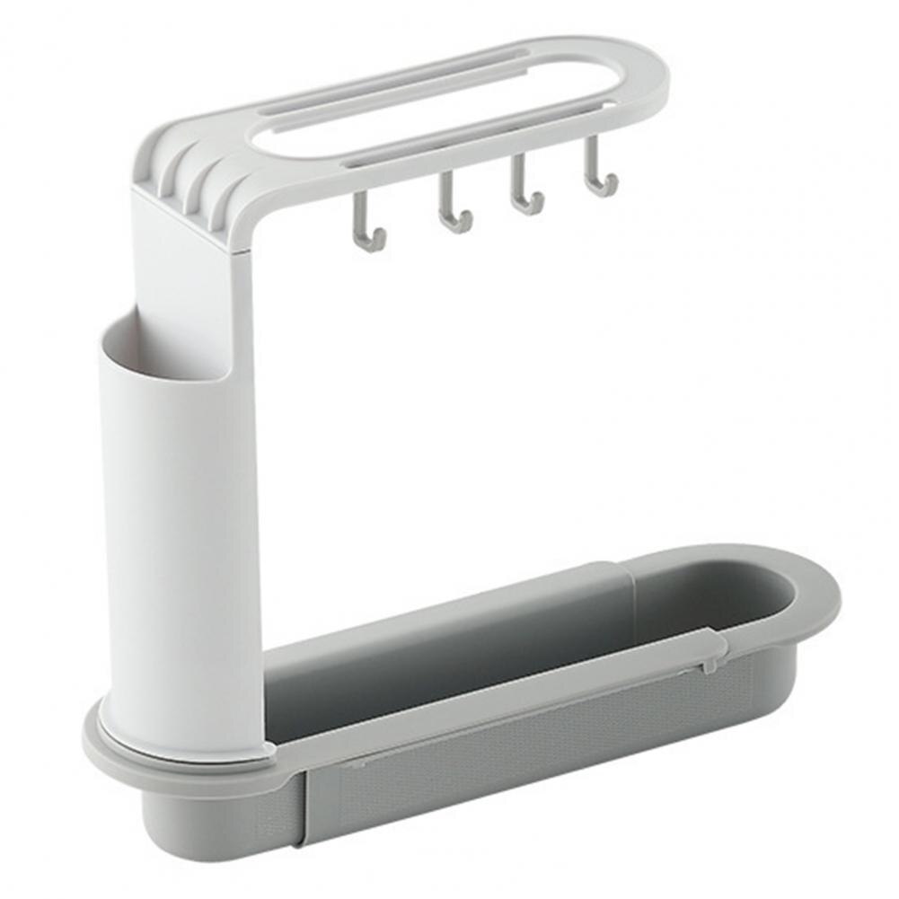 4 Colors Useful Dish Drying Rack Dish Drain Shelf Scalable for Washroom