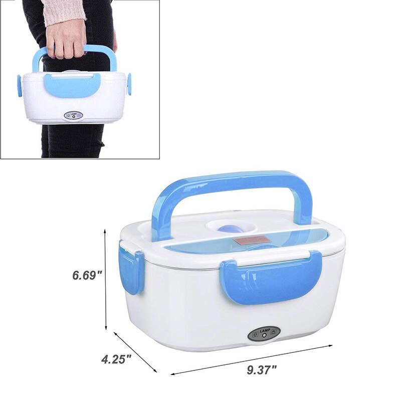 Elektrische Lunch Box Edelstahl 12V 24V 220V Auto Hause Schule Mahlzeit Lebensmittel Wärmer Container Heizung Bento box Für Picknick Camping