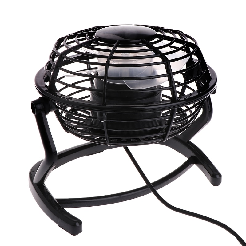 Cooling Desk Mini Fan Notebook Laptop Computer Portable Super Mute Pc Usb Cooler Desk Mini Fan Zwart