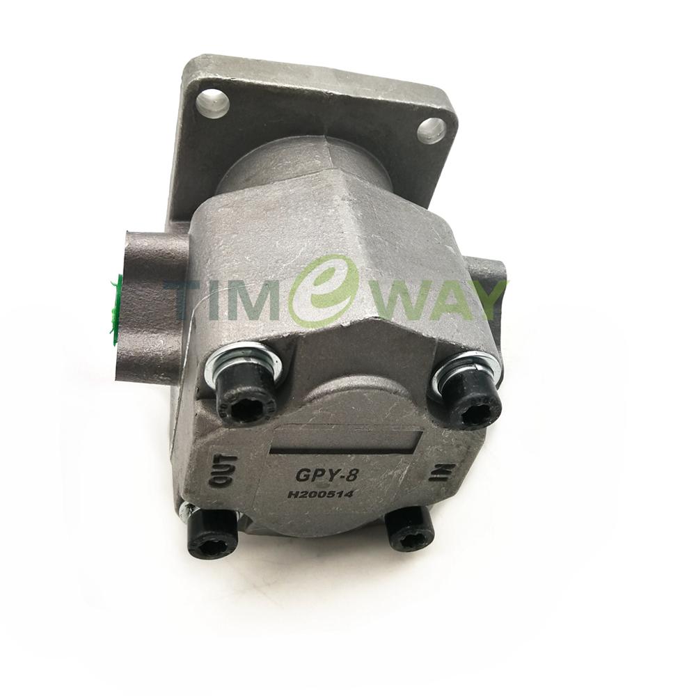 GPY 20Mpa Lifter High Pressure Hydraulic Gear Pump GPY-3 GPY-5.8 GPY-7 GPY-8 Rotation:CW