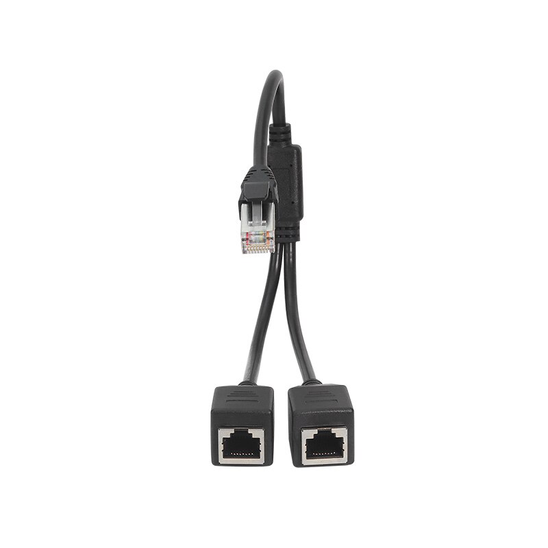 Netzwerk Kabel-Splitter Ein-zu-zwei Internet Stecker Hause Breitband Netzwerk Adapter Kabel (nicht Verbunden Werden kann, zu sterben Gleiche Zeit)