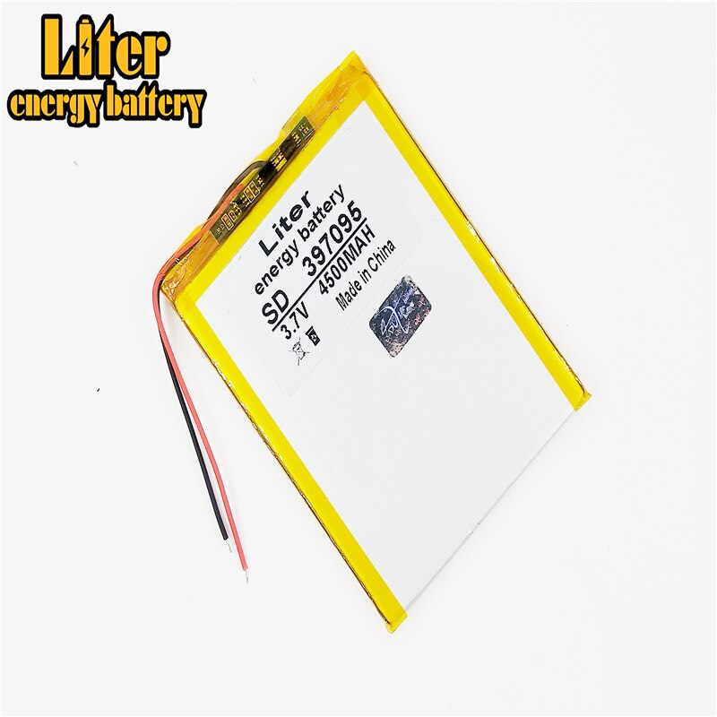 397095 akkus, 4500 mah li-ionen-tablet-pc-akku für 7,8,9 -zoll-tablets,  pc 3.7v polymer-lithium-ionen-akkus mit