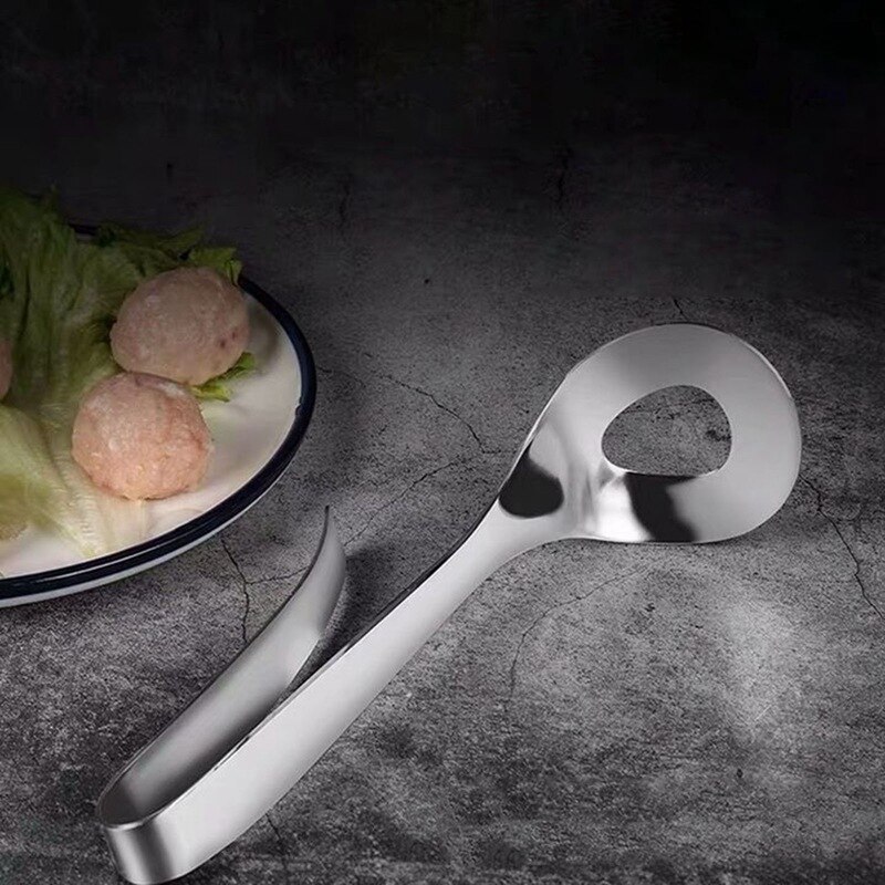 Meatball Spoon - Stainless Steel - Non-stick Long Handle - Kitchen Utensil - Patty Maker