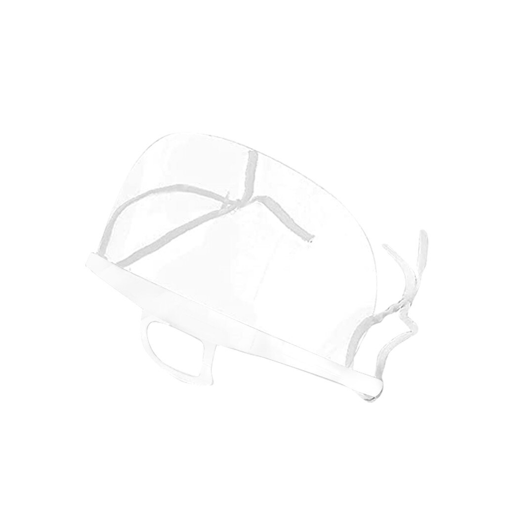 10PC Transparent Smile Mask Catering Waiter Chef Anti-Fog Hygiene Masks Special Food Plastic Kitchen Restaurant Sanitary tool