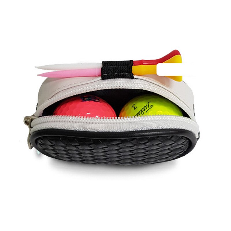 Golf Ball Pouch Ball Bag Organizer Case Zipper Golf Accessories For Men Women Pro Storage Accessories Container