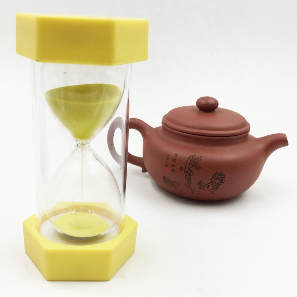 Plastic Sand Timer Clock Sandglass Hourglass 4/6/20/30 Minutes Collectables