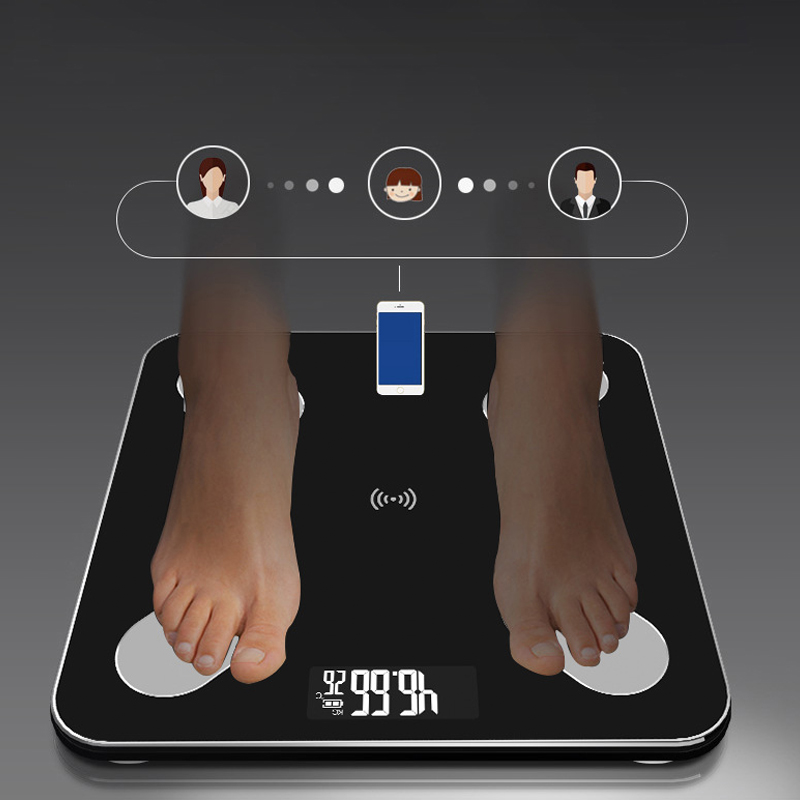USB Chargeable Body Fat Scale Weight Scale Household Measuring Electronic Scale Fat Scale Accurate Body Scale Chinese Verison
