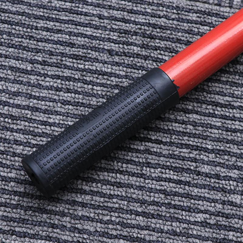 Faucille d'herbe de jardinage en acier avec poignée en acier outil de jardin léger et Durable parfait pour désherber et cultiver (rouge)