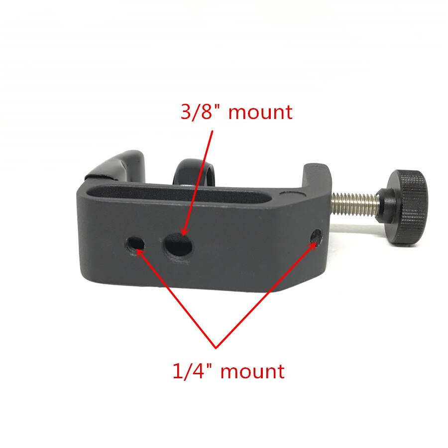 Jadkinsta c mount puristin kuminen kuulapää 1/4 ruuvisovittimella gopro kiskoille tangot musiikki mikrofoni mikrofonitelineet ram kiinnitys