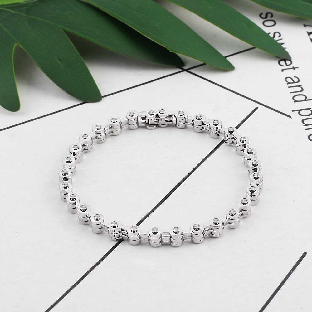 Maatwerk Voor Mannen Vrouwen Armbanden Biker Motorfiets 316L Rvs Punk Armband Sieraden