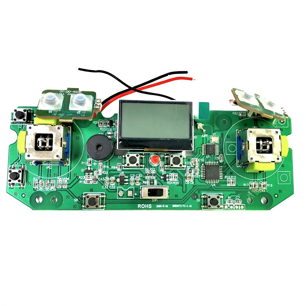 Neue 23CH 2,4G Radio Empfänger Teile Sender 7,4 V Empfänger Bord für Huina 1580 580 Metall Bagger Fernbedienung DIY Teile: Rot