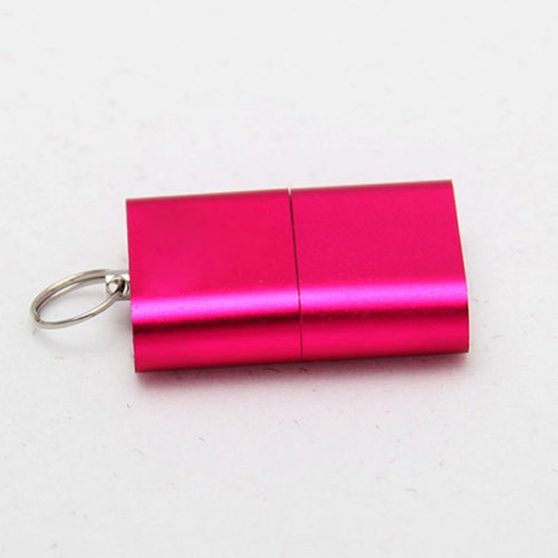 2 stuks mini kaartlezer micro sd t-flash sdhc hoge snelheid usb adapter  q99