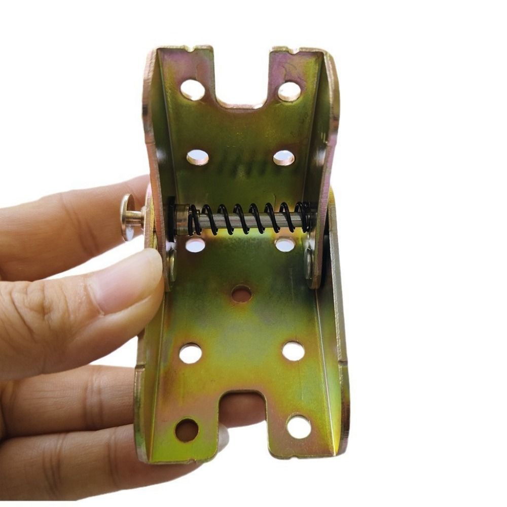 2Pcs 90 Degree Folding Gussets for Folding Legs Table Connector Corrosion Resistance Self-Locking Hinge Smooth Surface Steel