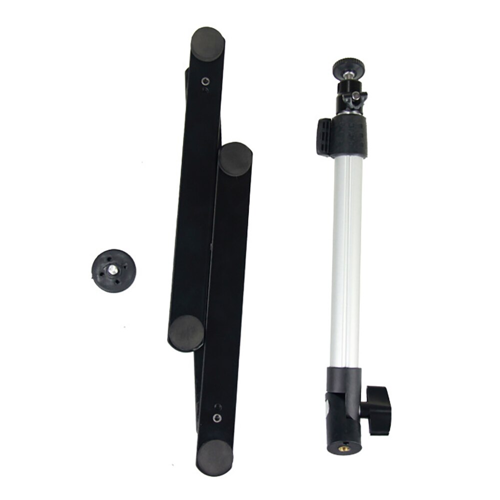 Conjunto de suporte de mesa ajustável para fotografia equiment mini monopé + telefone clipe de luz de preenchimento de controle bluetooth
