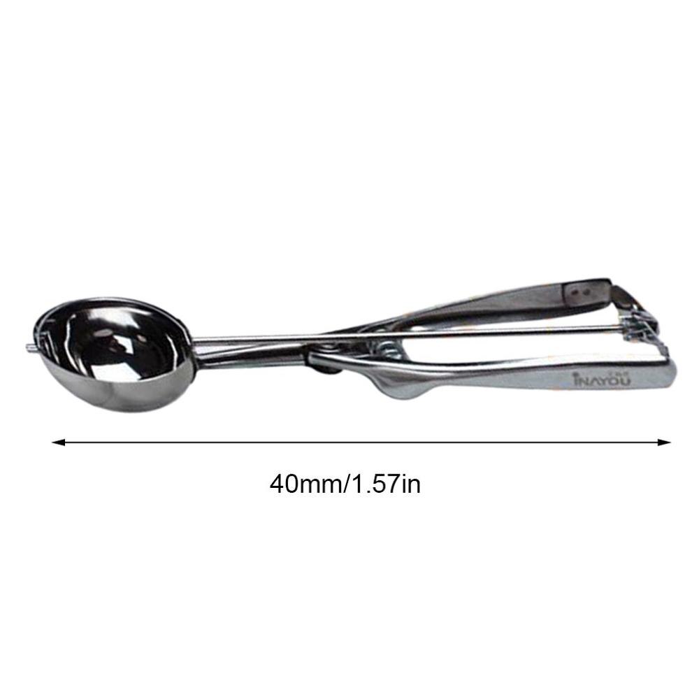 Ice Cream Scoop Stainless Steel Cookie Dough Scooper For Fruit Melon Baller Digging Ball Kitchen Confectionery Tool Accessory