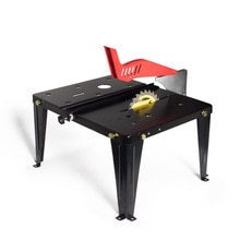 Multifunctionele Houtbewerking Tafel/Elektrische Cirkelzaag Flip Zag Tafel/Draagbare Thuis Kleine Theater Rolwagen