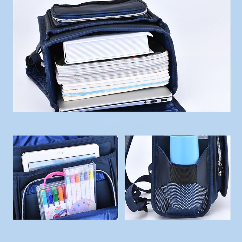 Japanse basisschooltas Ruimtschooltas 1-2 leerjaar Jongens Meisjes Verminder last Ridge Protection Rugzak Britse rugzak