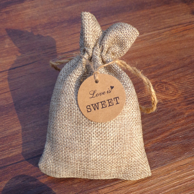 Handgemaakte Hang Tag Kraft Dank U Tag Label Voor Wedding Decorating Tag/Snoep/Baby Cadeau producten Tagging Pakket