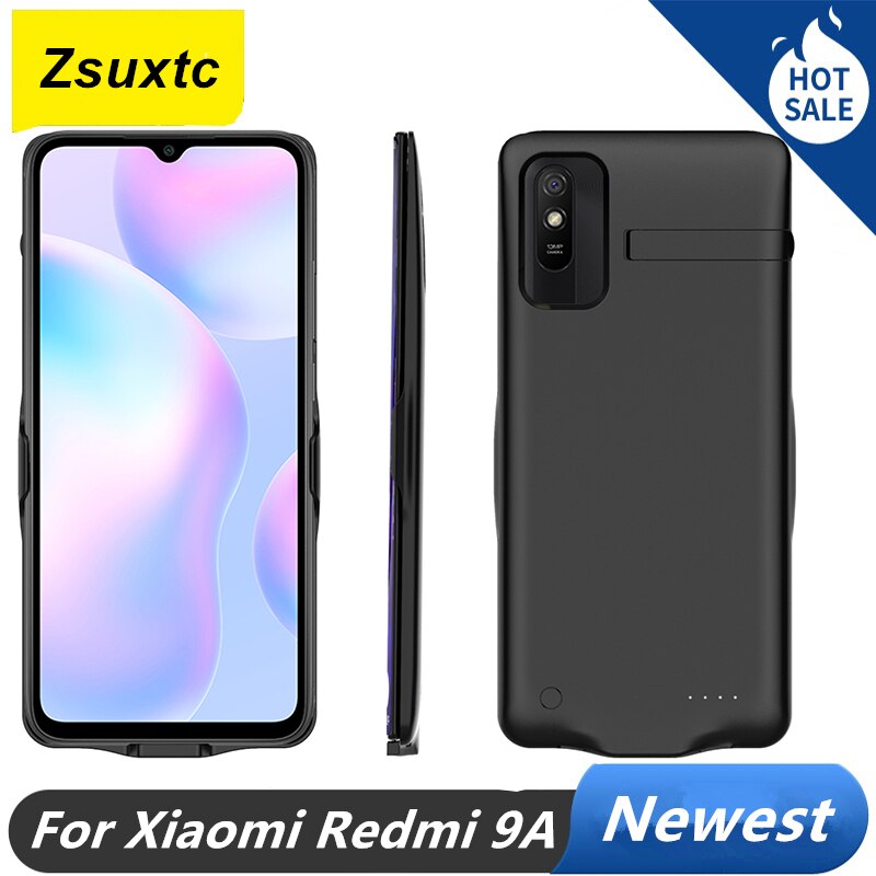 Für Xiaomi Redmi 9A Batterie fallen 6800 Mah Clever Ladegerät Bank Energie fallen Für Xiaomi Redmi 9A Batterie fallen