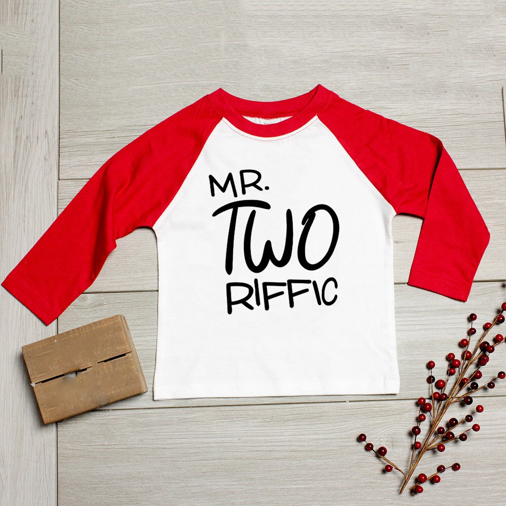 2nd Geburtstag Hemd Unisex Wilde und Zwei Geburtstag Hemd 2nd Geburtstag Junge Mädchen Party T-shirts Kinder T-shirts Kinder Langarm t: HM07-KRTRD- / 3T