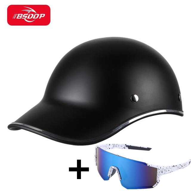 Rijden Helm Motorcycle Goggles Outdoor Sport Baseball Cap Rijden Cap Mannen En Vrouwen Beschermende Helm Apparatuur: F