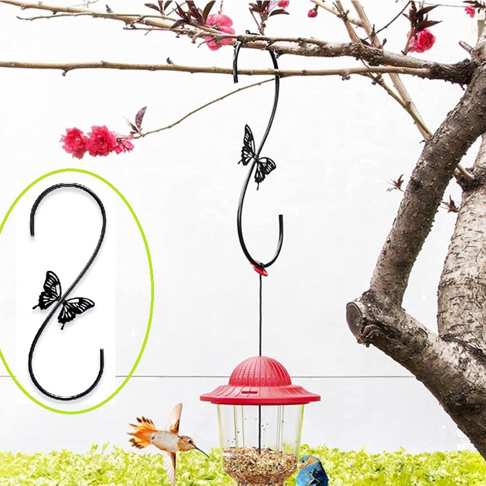 Lot De 2 Moteurs à Vent Suspendus - Pour Décorations De Jardin, Carillons, Manches à Air, Alimentation Par Pile D