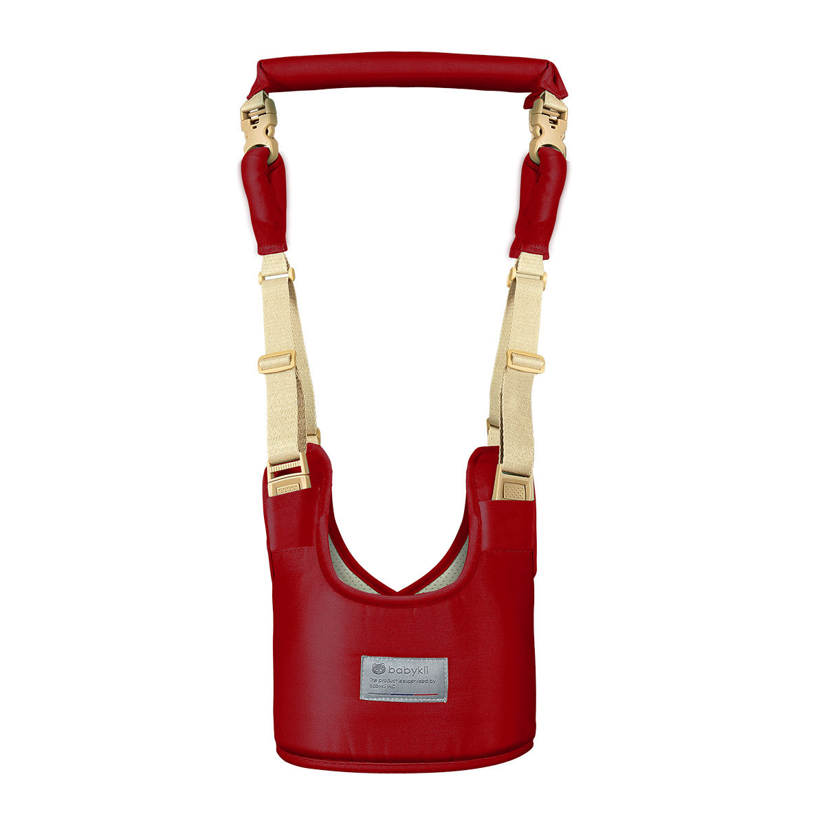 Baby Walker Peuter Harness Walk Leren Assistant Touw Voor Lopen Riemen Band Vleugels Met Afneembare Kruis Voor Baby: C Red