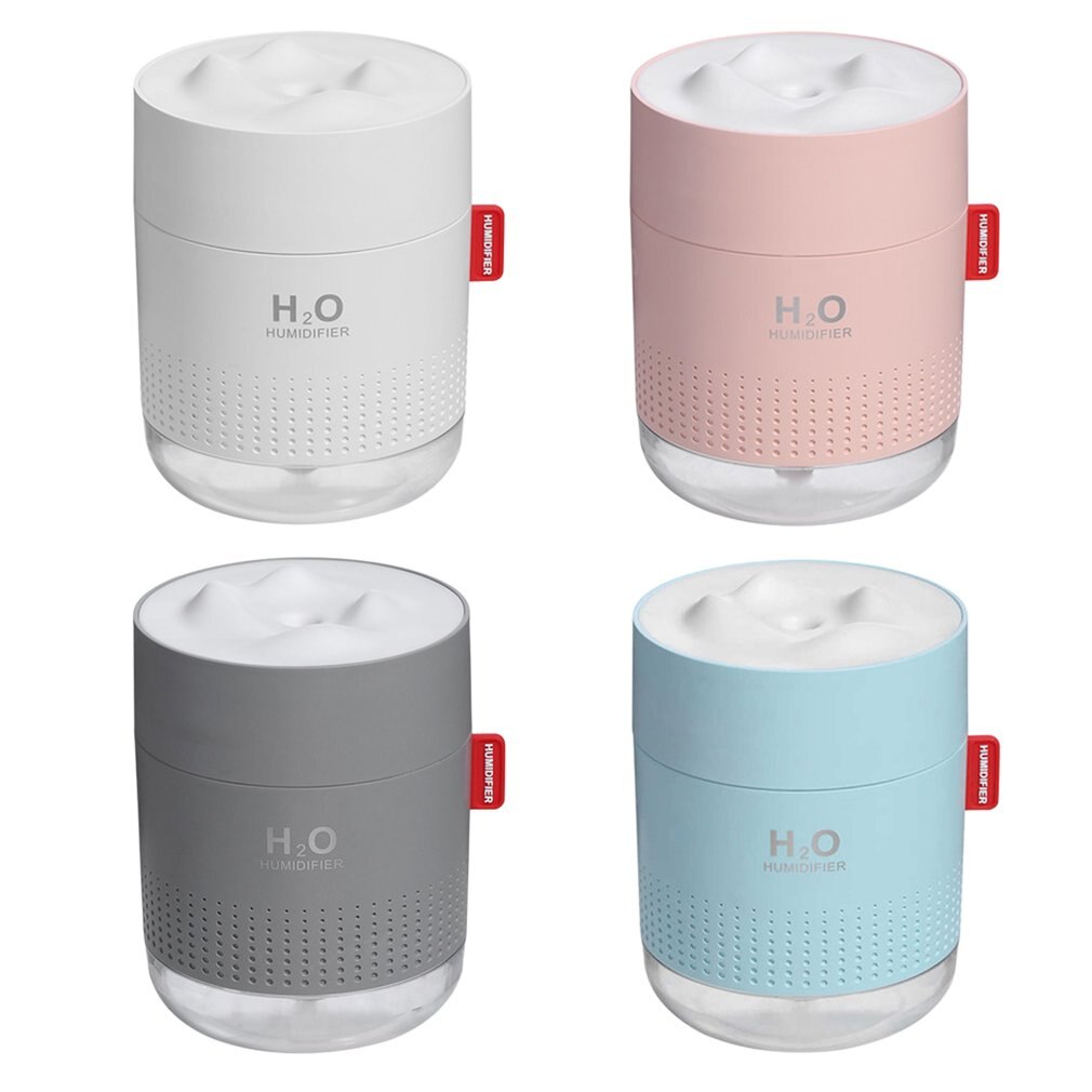 Ultrasonic Mini Air Humidifier 500ML USB Aroma Air Diffuser With Romantic Night Lamp Humidifier For Home Car