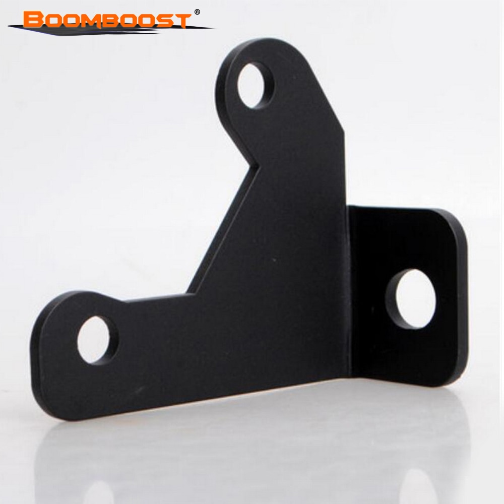 Base de soporte de montaje de antena trasera boombost negra compatible con Jeep Wrangler JK 2 4 puertas 2007 puerta trasera de acero