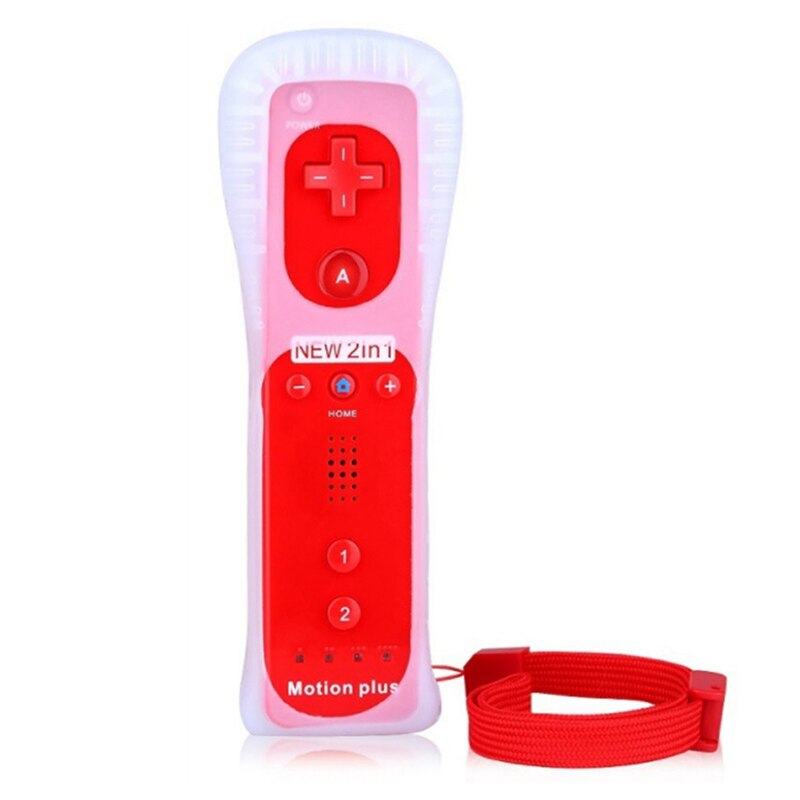 ACEPRIL-mando inalámbrico 2 en 1 para Nintendo Wii, mando a distancia con Bluetooth, sincronización, Nunchuk, Motion Plus incorporado: Only right hand 4