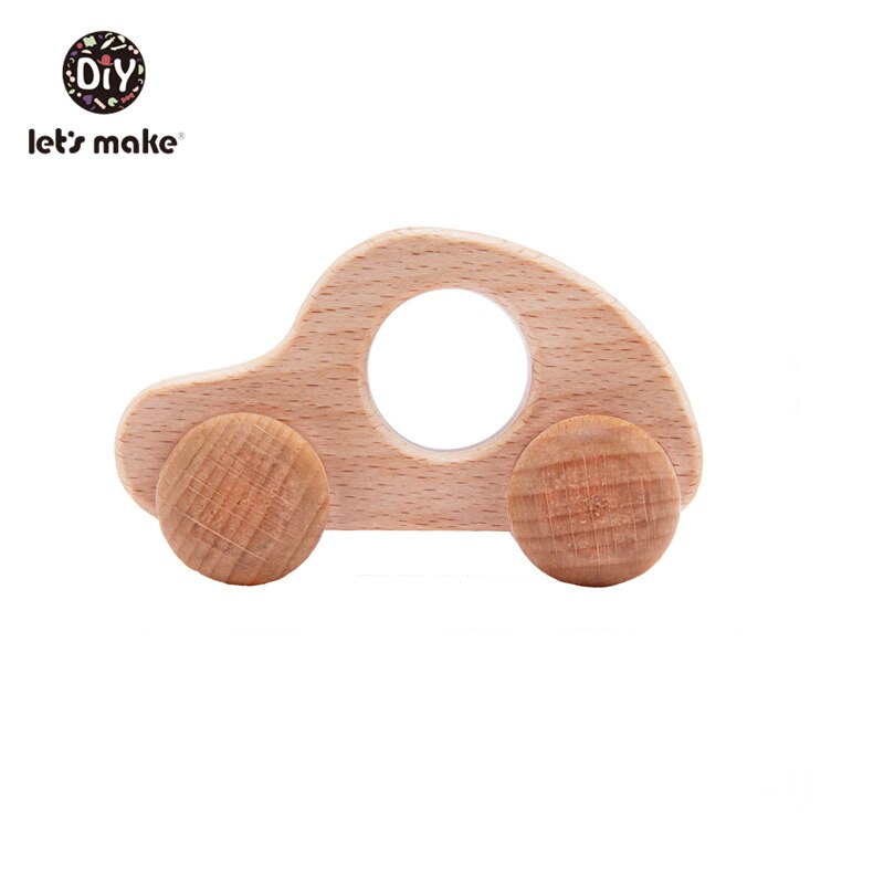 Lassen sie Machen Buche Holz Spielzeug 0-12Month 1PC Baby Spielzeug Elefanten Hedgehog Schildkröte Auto Pädagogisches Kleinkinder Entwicklungs Newbron: 5