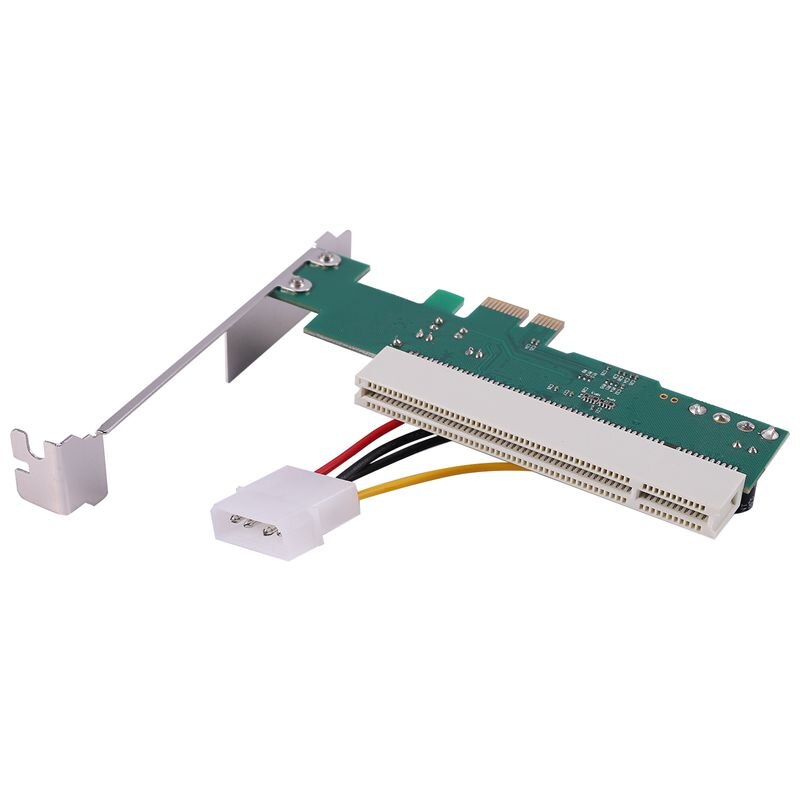 Pci-Express Pci Adapter Card Pci-E X1/X4/X8/X16 Slot Met 4 Pin Power kabel Kaart