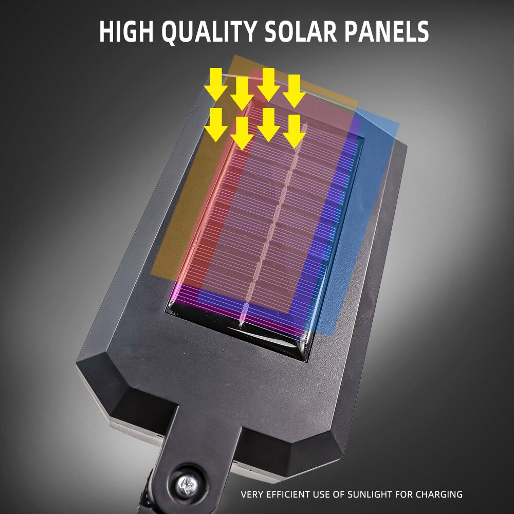 1 ~ 2 Stuks Zonne-verlichting Outdoor Led/Cob Zonne-straat Lamp Met Bewegingssensor Hek Patio Yard Garden verlichting