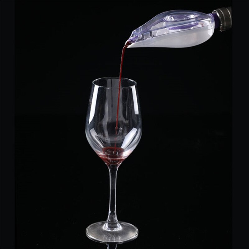 Mini Decanter Red Wine Aerator V Style Magic Decanter Red Wine Aerator Filter Air Intake Pour Pourer Practical 1pc