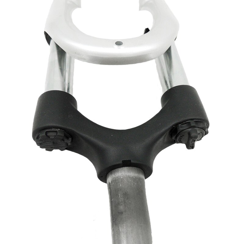 26 Inch Mountain Bike Front Fork V brake Adjustable Suspension Upper 28.6*220mm Straight Stroke 50mm Damping Aluminum Alloy Part