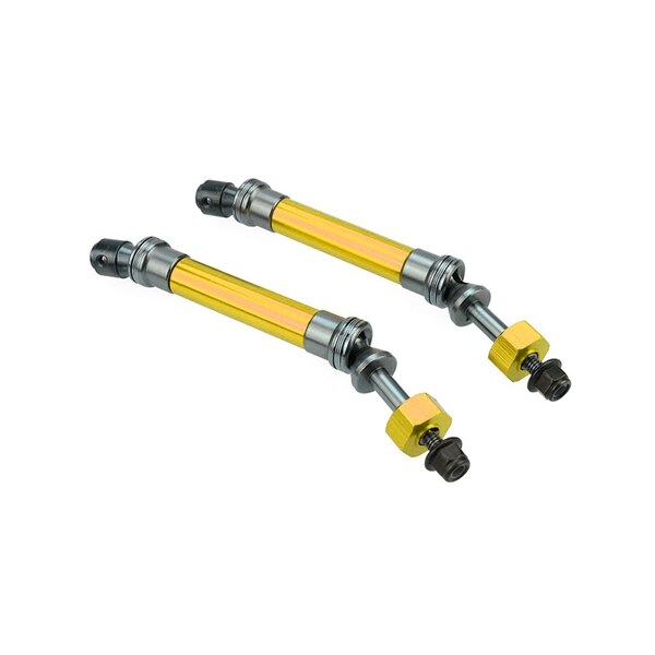 CVD Steel Front & Rear Drive Shaft Assembly Heavy Duty for 1/10 Traxxas Slash 4X4 Stampede VXL 2WD 6851R 6851X 6852R 6852X,Yello