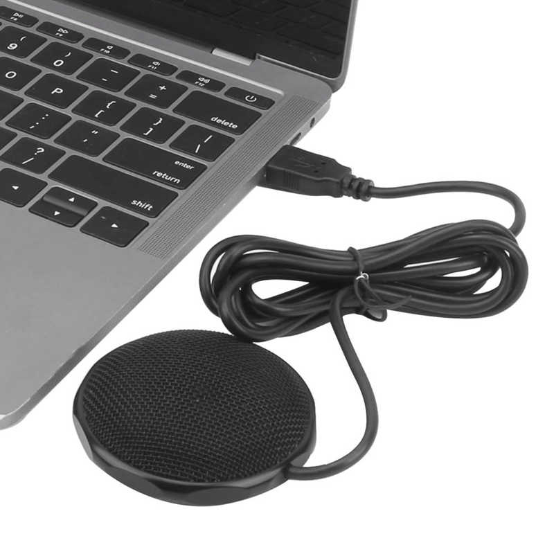 Omni‑Directional Mic USB Condenser Microphone for Meeting Gaming