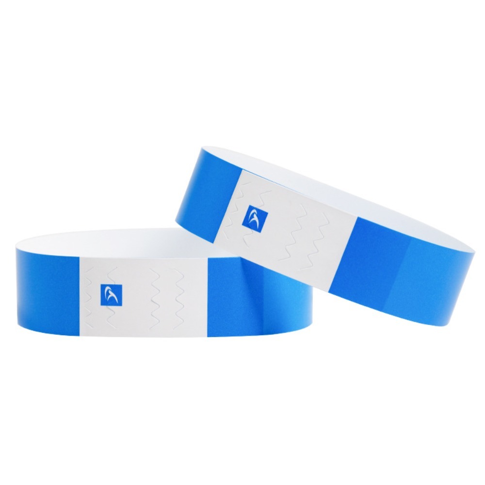 100 Stück Papier Tyvek Armbänder wasserdichte Party synthetisches Papier Handgelenk Spielplatz Mehrzweck Armbänder Ich würde Armbänder: Gelb