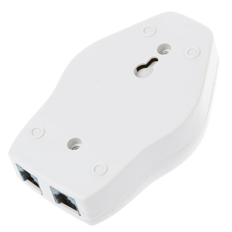 Grey Loud Telephone Ring Amplifier Ringer & RJ11 Adapter Louder Telephone Ring Flash Amplifier Ringer